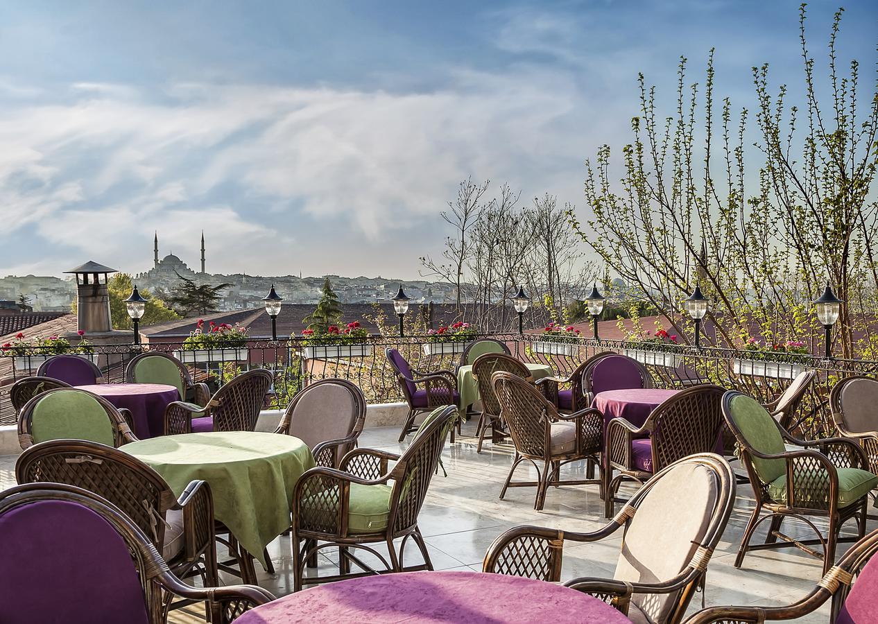 Beyaz Kosk Hotel Istanbul Bagian luar foto